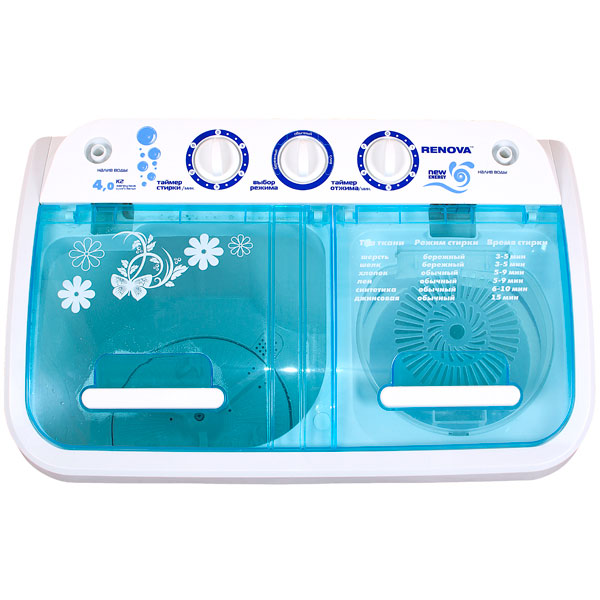 Купить Стиральная машина-полуавтомат RENOVA WS 40 PET Renova * — Фото 2