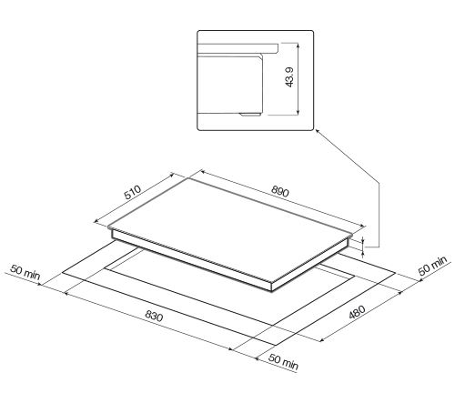 Купить Газовая варочная панель GRAUDE GS 90.0 G — Фото 2