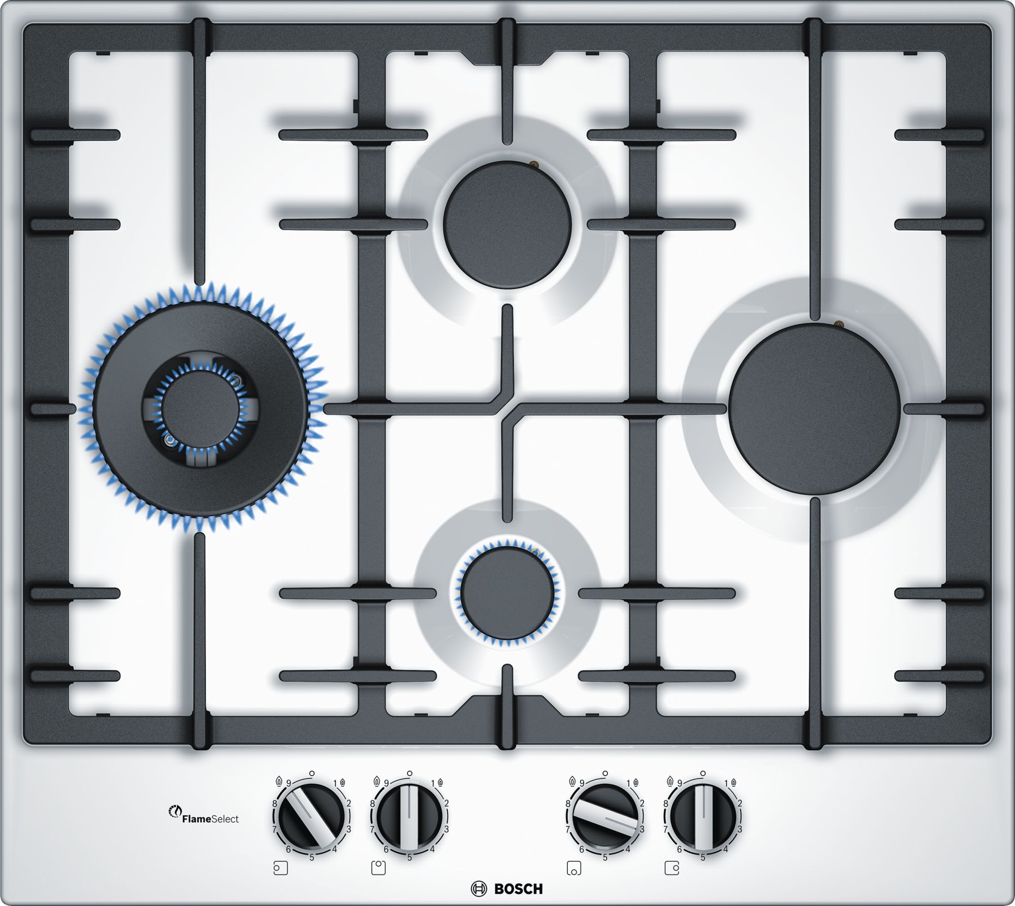 Газовая варочная панель BOSCH PCI6A2B90R																		 — описание, фото, цены в интернет-магазине PT Stores
