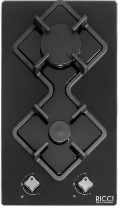Газовая варочная панель RICCI RGN-KA2001BL																		 — описание, фото, цены в интернет-магазине PT Stores