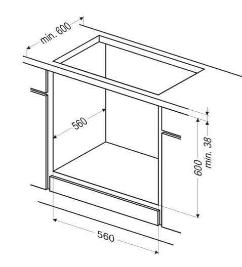 Купить Электрический духовой шкаф Hansa BOES 68102 — Фото 2