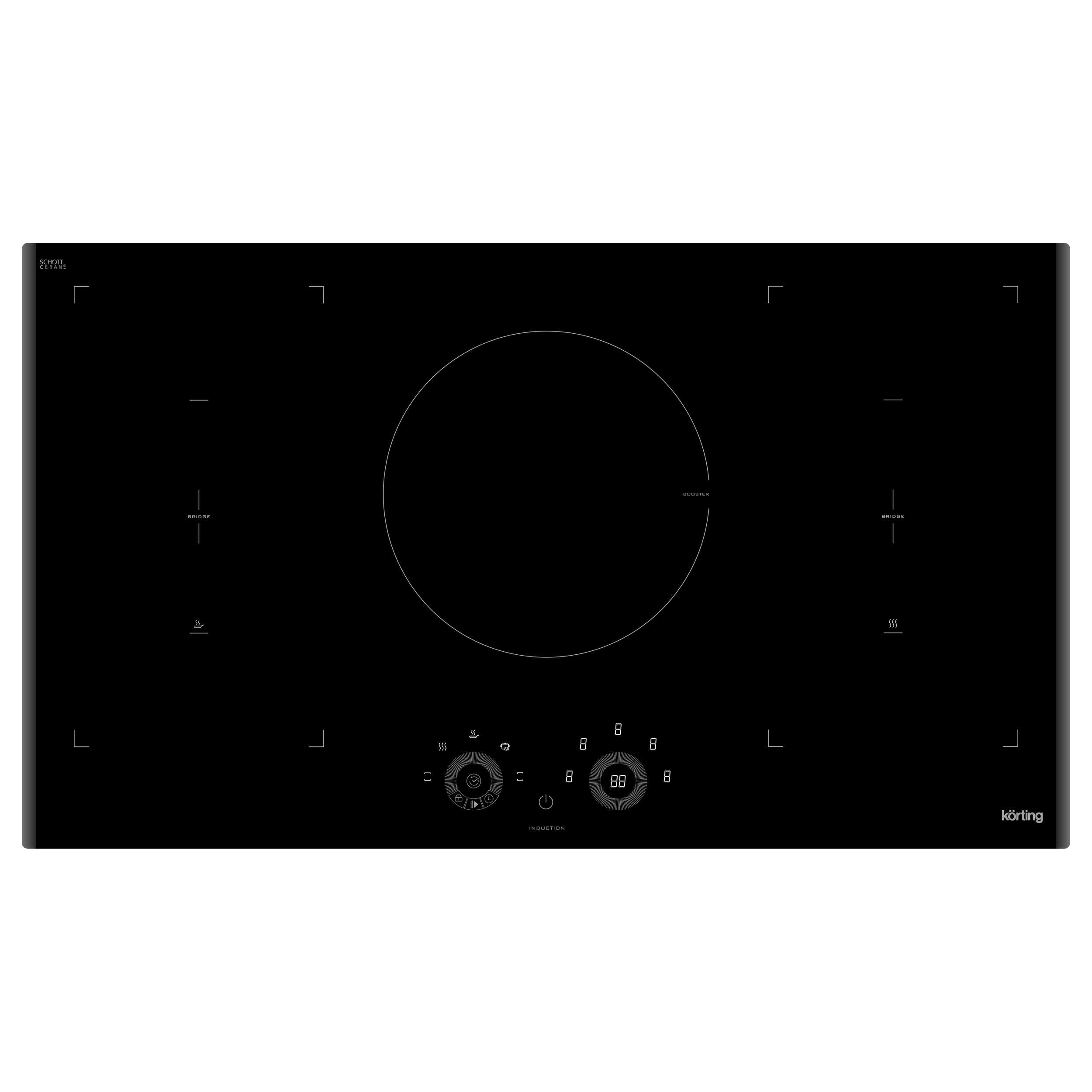 Индукционная варочная панель KORTING HIB 95750 B Smart																		 — описание, фото, цены в интернет-магазине PT Stores