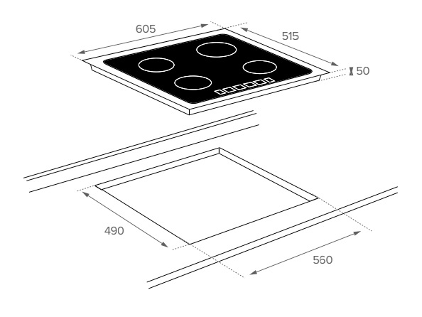Купить Индукционная варочная панель TEKA IT 6450 IKNOB — Фото 6
