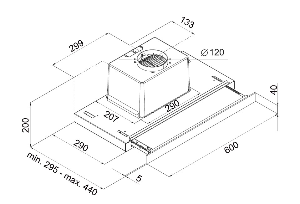 Купить Вытяжка встраиваемая MAUNFELD OUSE TOUCH 60 белый/БЕЛОЕ стекло — Фото 13