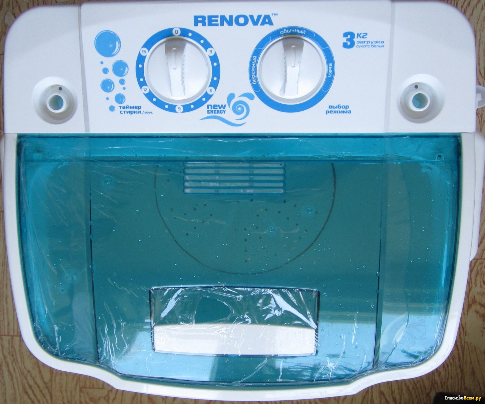 Купить Стиральная машина-полуавтомат RENOVA WS 30 ET Renova * — Фото 3