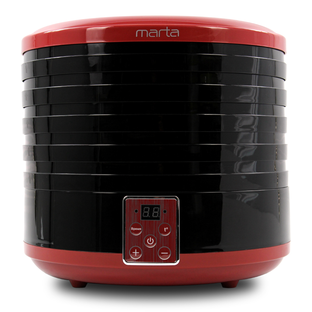 Купить Сушилка для овощей и фруктов MARTA MT-1870 темный гранат — Фото 2