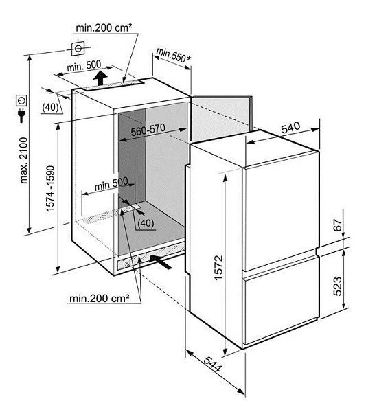 Купить Встраиваемый холодильник LIEBHERR ICUS 2924 — Фото 4