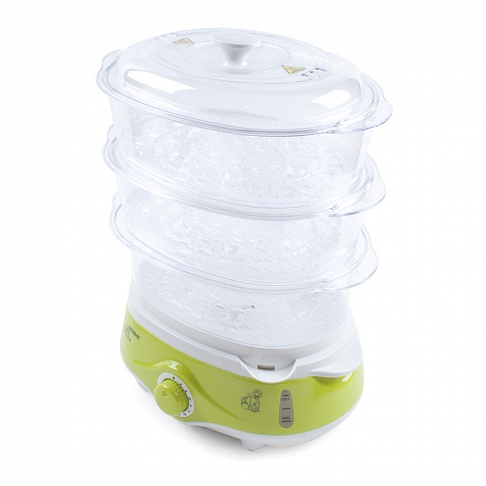 Купить Пароварка ENDEVER Vita 171 белый/зеленый — Фото 3