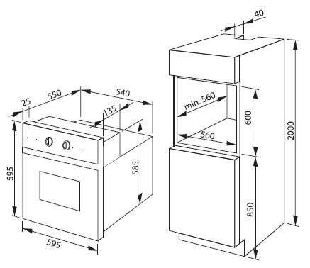 Купить Электрический духовой шкаф Hansa BOEI 64590015 — Фото 2