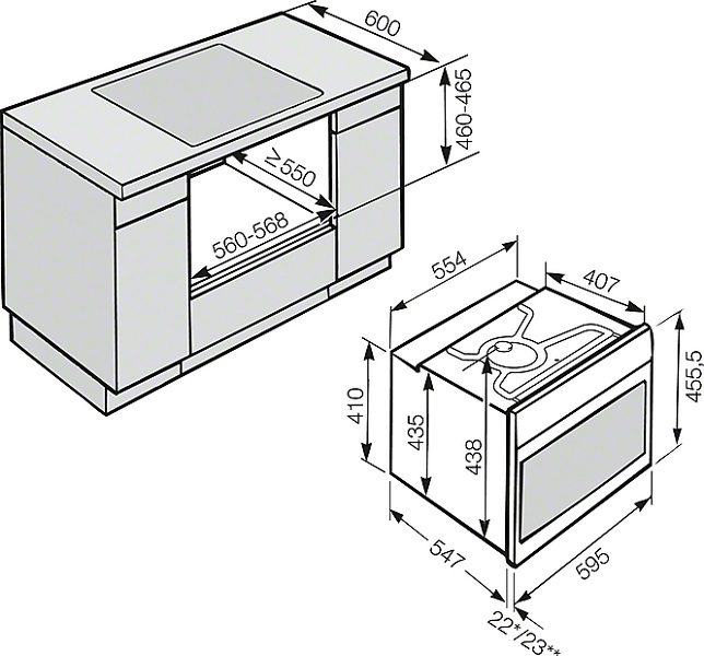 Купить Электрический духовой шкаф MIELE H6401B BRWS — Фото 4