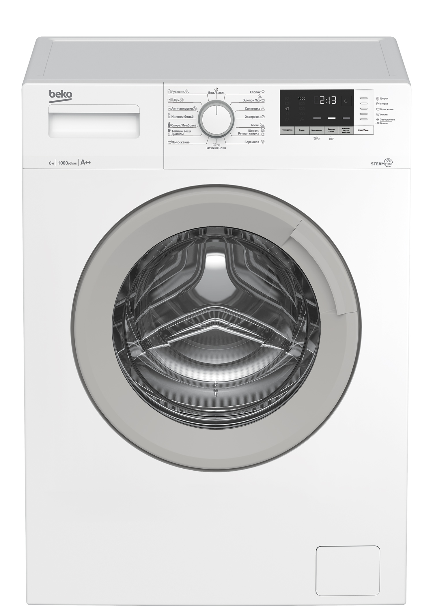 Стиральная машина BEKO WSDN63512ZSW																		 — описание, фото, цены в интернет-магазине PT Stores