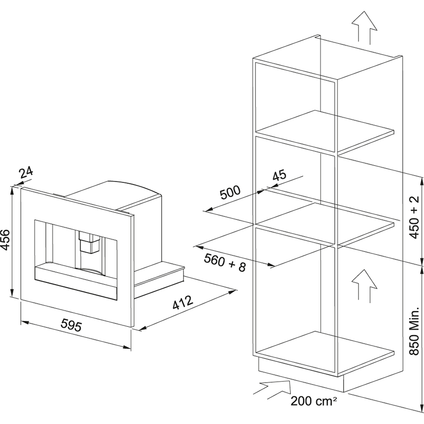Купить Встраиваемая кофемашина FRANKE FMY 45 CM XS (131.0627.473) — Фото 2