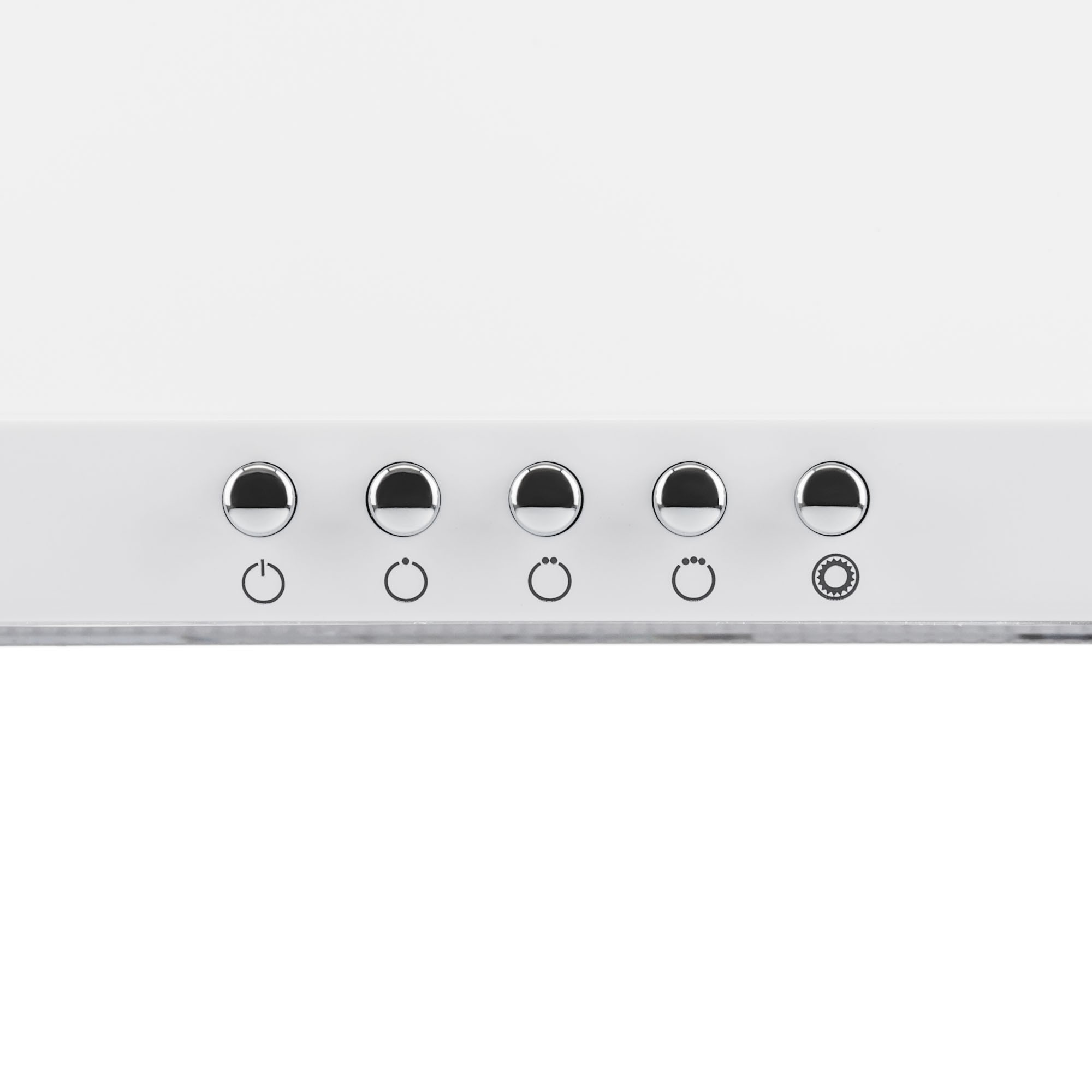 Купить Купольная вытяжка KRONA BELLA 600 WHITE push-button — Фото 3