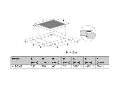 Купить Электрическая варочная панель Haier HHY-Y64NPVB — Фото 5