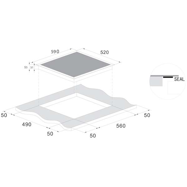 Купить Индукционная варочная панель CANDY CIS642MCTT — Фото 5