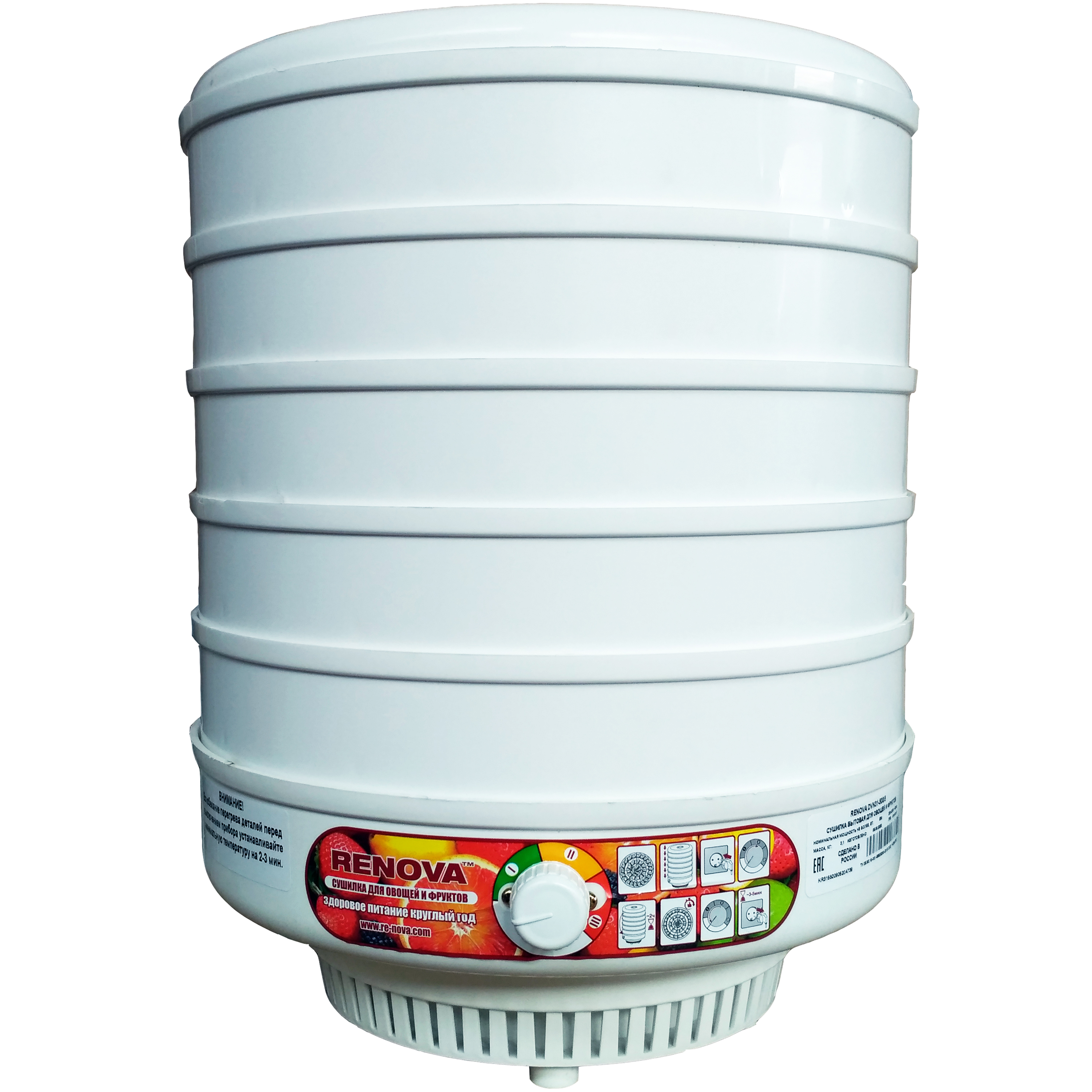 Купить Сушилка для овощей и фруктов RENOVA DVN31-500/5  (R) ренова — Фото 7