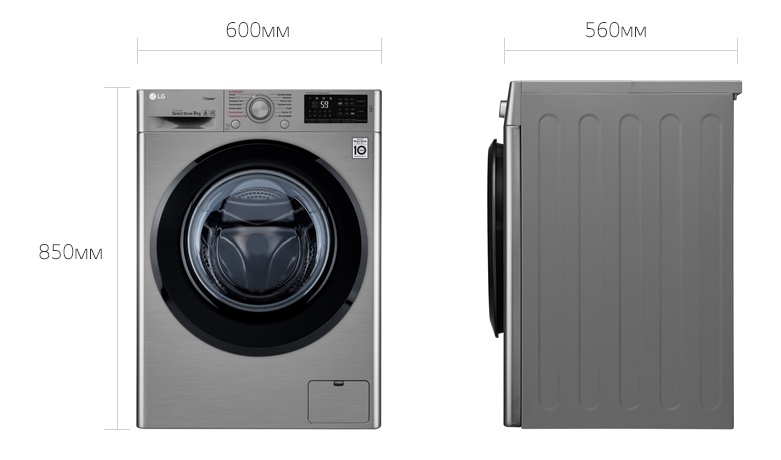 Купить Стиральная машина LG F4M5VS6S — Фото 11