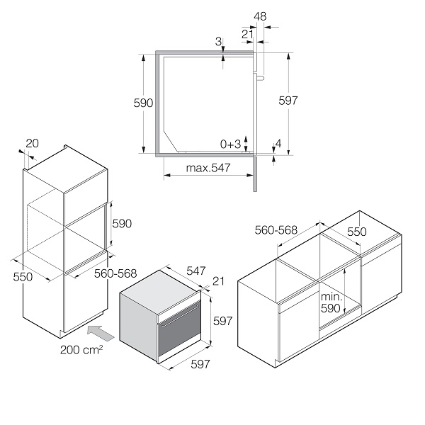 Купить Электрический духовой шкаф Asko OT8664A — Фото 2