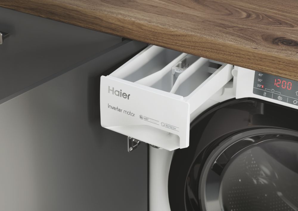 Купить Встраиваемая стиральная машина Haier HWDQ90B416FWB-RU — Фото 8
