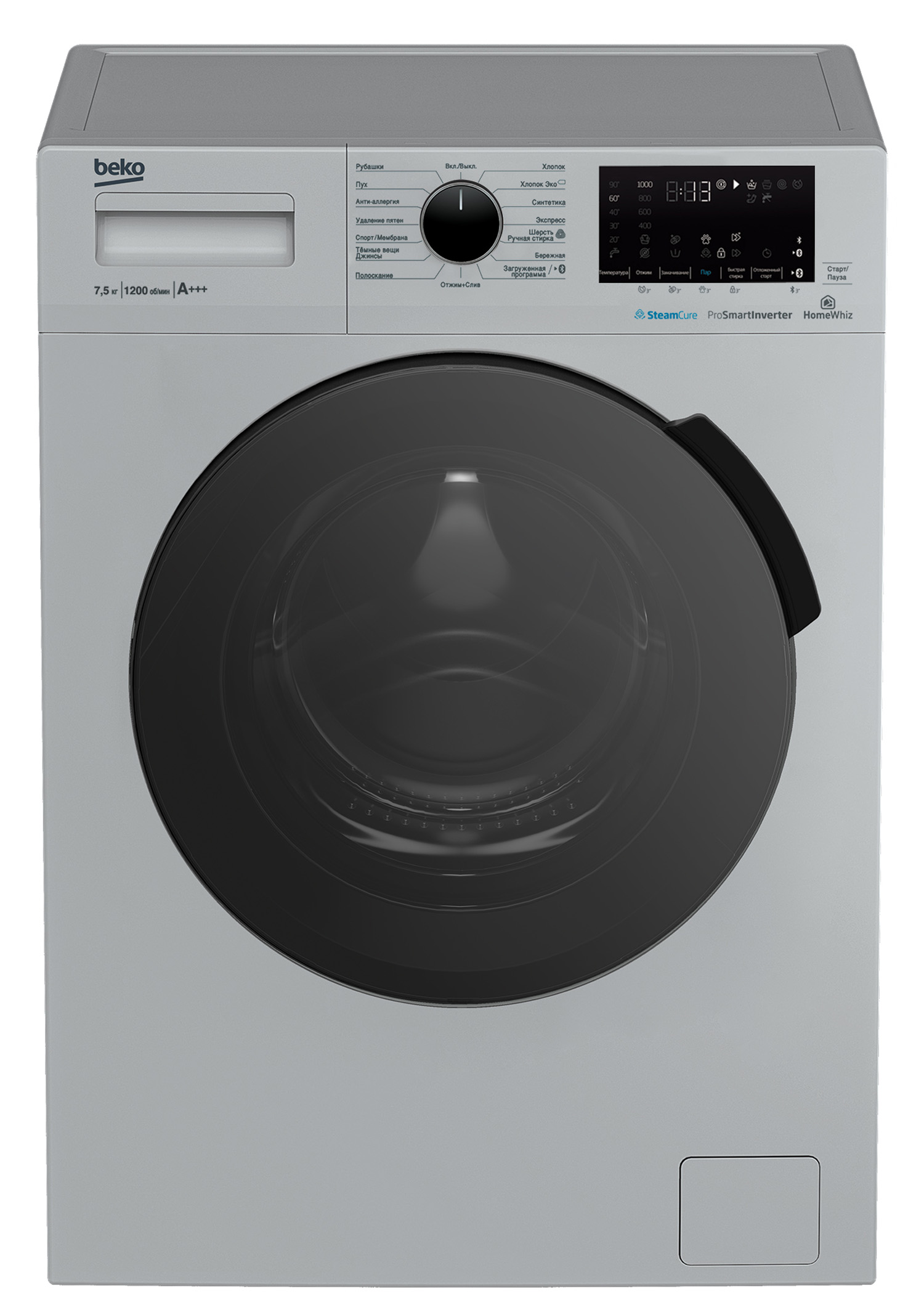 Стиральная машина BEKO WSPE7H616S																		 — описание, фото, цены в интернет-магазине PT Stores