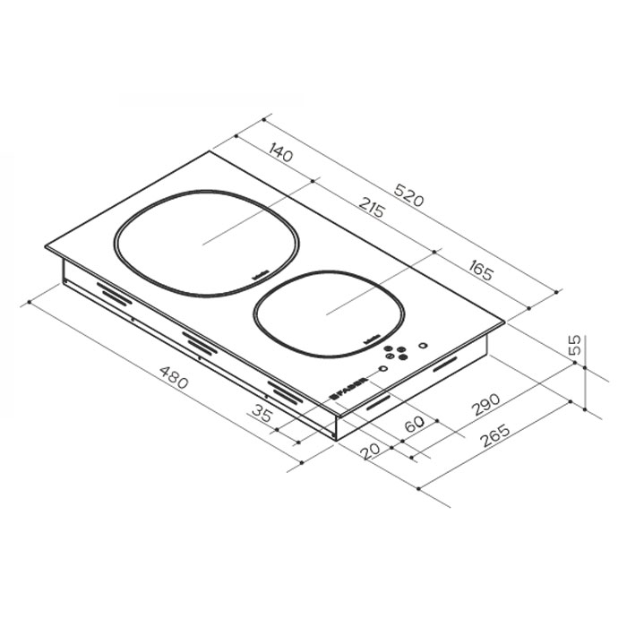 Купить Индукционная варочная панель FABER FCH 32 С — Фото 4