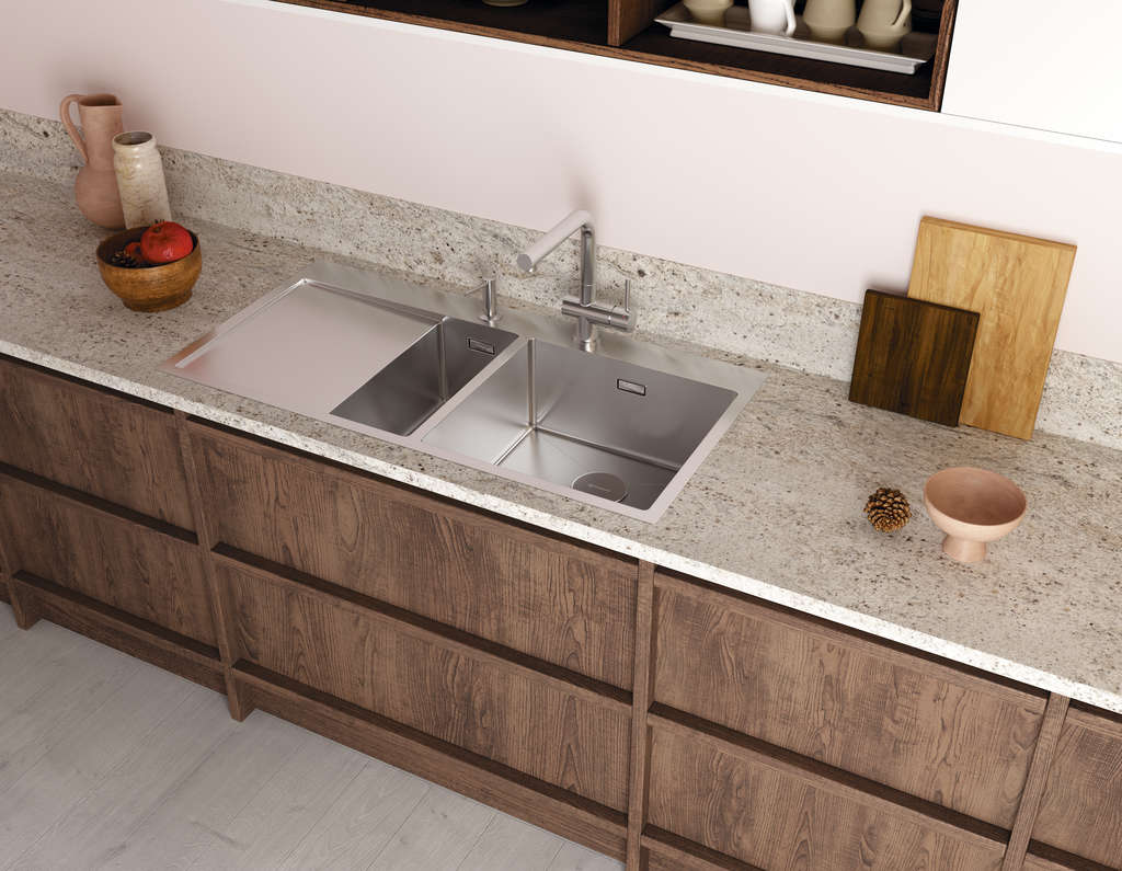 Купить Мойка OMOIKIRI Akisame 100-2-IN-R нерж.сталь/нержавеющая сталь — Фото 2