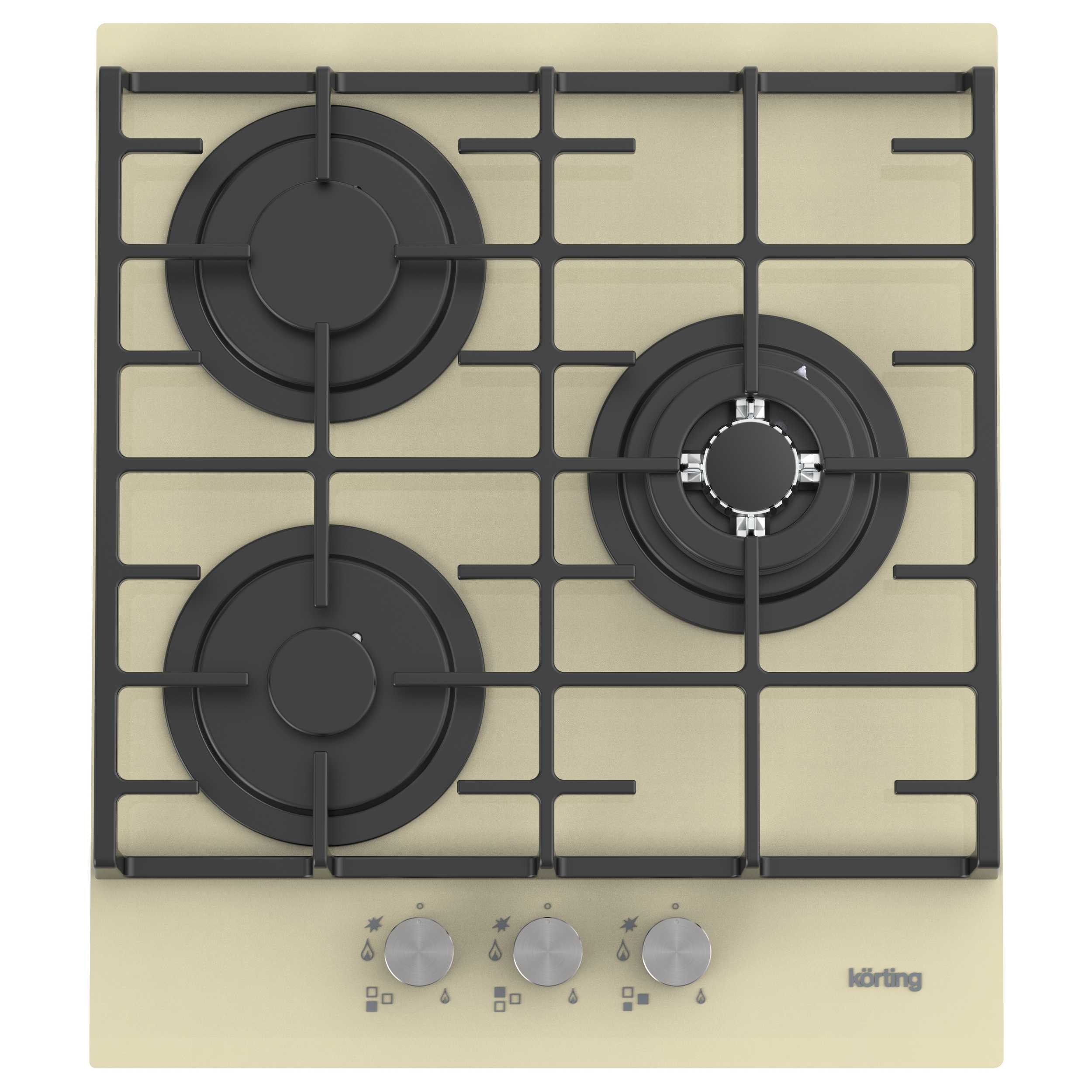 Газовая варочная панель KORTING HGG 4825 CTB																		 — описание, фото, цены в интернет-магазине PT Stores