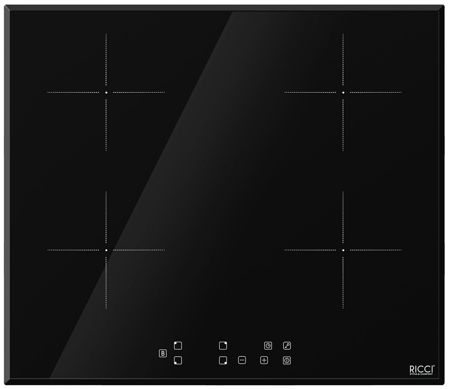 Индукционная варочная панель RICCI DCL-A47001F																		 — описание, фото, цены в интернет-магазине PT Stores