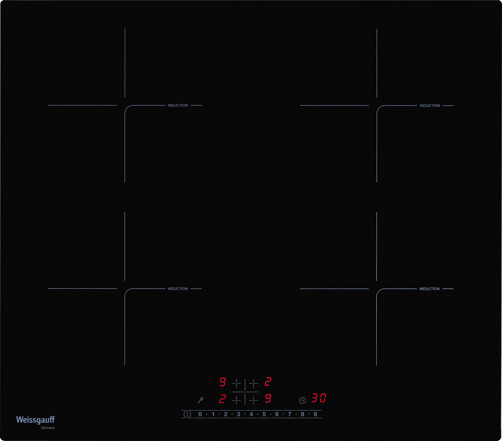 Индукционная варочная панель Weissgauff HI 640 BSC																		 — описание, фото, цены в интернет-магазине PT Stores