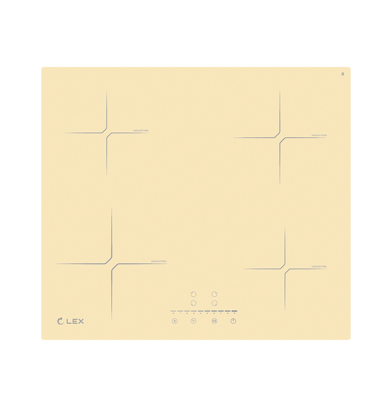 Индукционная варочная панель LEX EVI 640-2 IV																		 — описание, фото, цены в интернет-магазине PT Stores