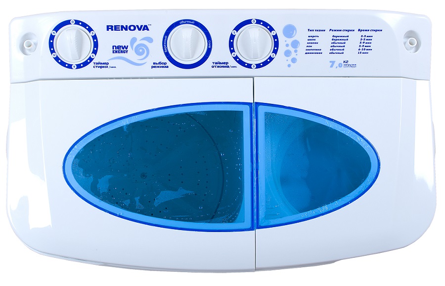 Купить Стиральная машина-полуавтомат RENOVA WS-70PET — Фото 7