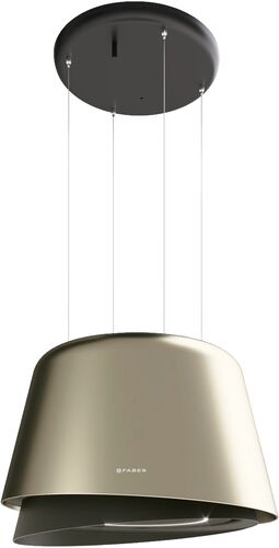Купить Островная вытяжка FABER BELLE PLUS GOLD/W.DG MATT — Фото 4