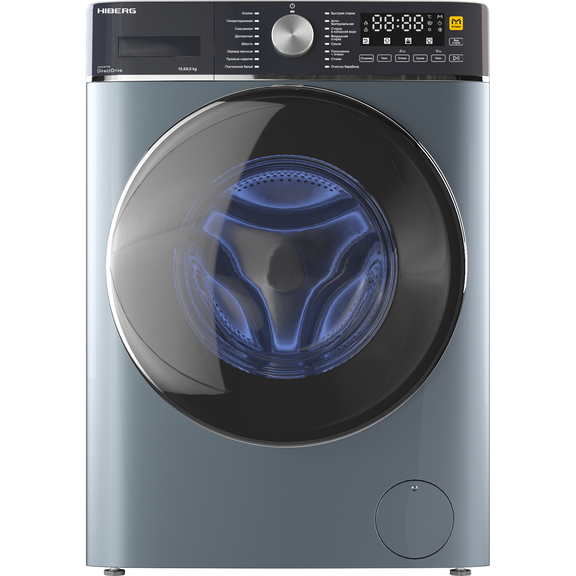 Стиральная машина HIBERG i-DDQ8 - 10614 Sd																		 — описание, фото, цены в интернет-магазине PT Stores