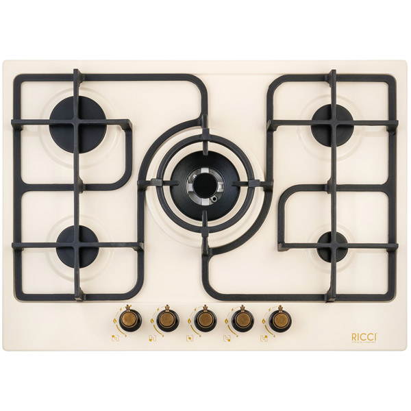 Газовая варочная панель RICCI RGN-ST5003BG																		 — описание, фото, цены в интернет-магазине PT Stores