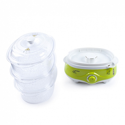 Купить Пароварка ENDEVER Vita 171 белый/зеленый — Фото 4