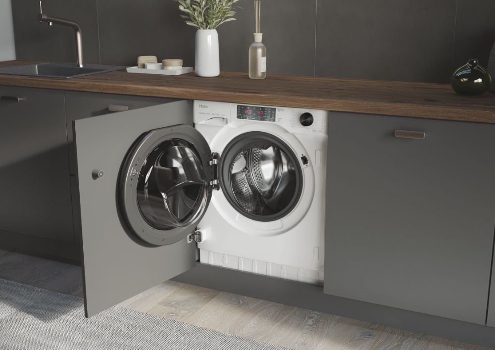 Купить Встраиваемая стиральная машина Haier HWDQ90B416FWB-RU — Фото 6