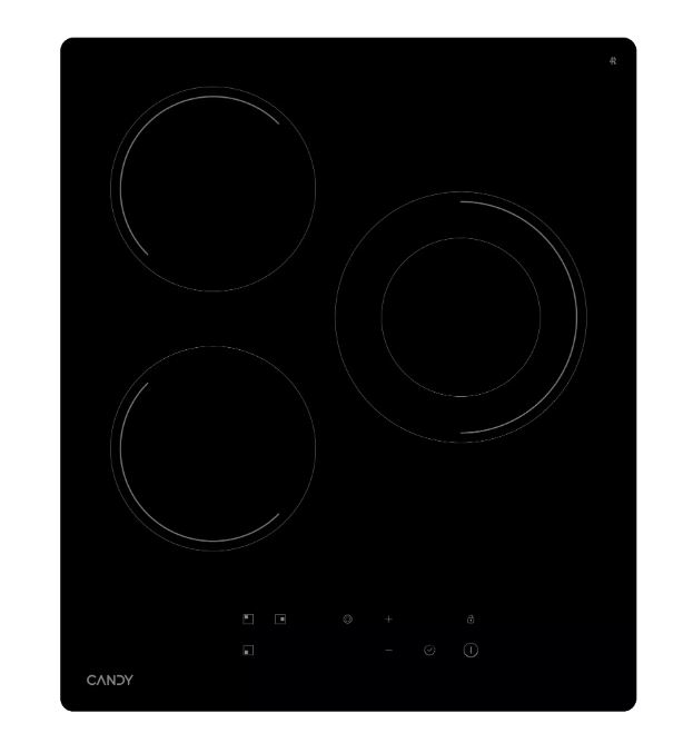 Электрическая варочная панель CANDY CHXC53DB																		 — описание, фото, цены в интернет-магазине PT Stores