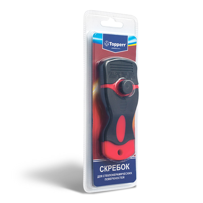 Аксессуары TOPPERR SC 3 Скребок для стеклокерамики																		 — описание, фото, цены в интернет-магазине PT Stores