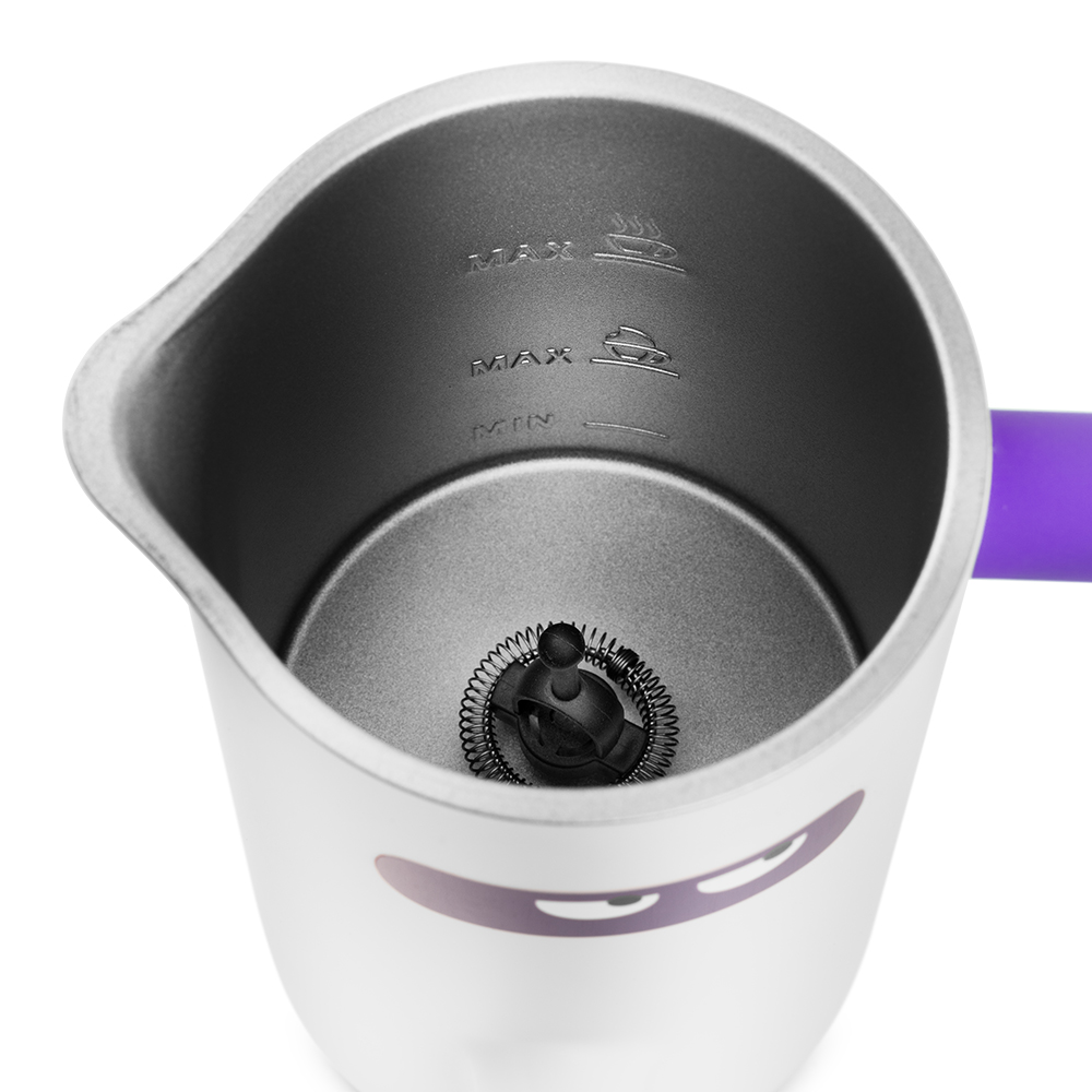 Купить Вспениватель молока Kitfort КТ-774-1 фиолетовый — Фото 2