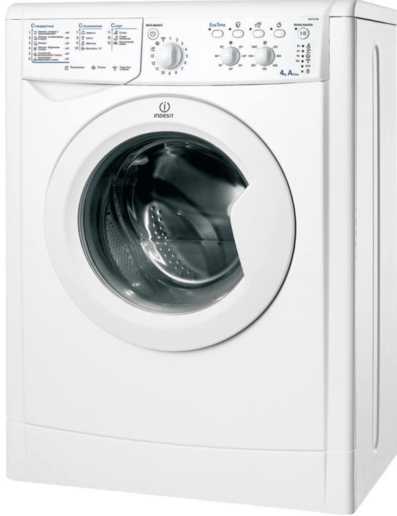 Стиральная машина Indesit IWUC 4105																		 — описание, фото, цены в интернет-магазине PT Stores