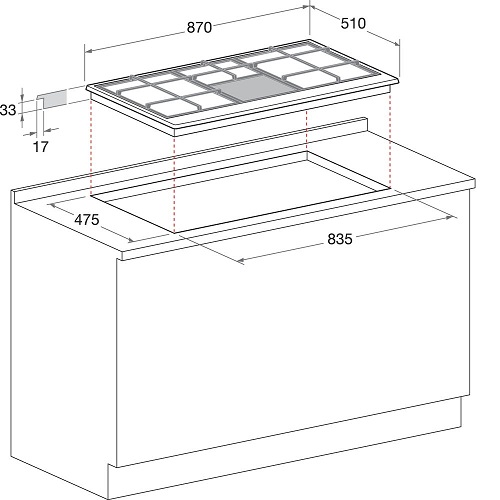 Купить Газовая варочная панель HOTPOINT-ARISTON PHN 961 TS/IX/HA — Фото 2