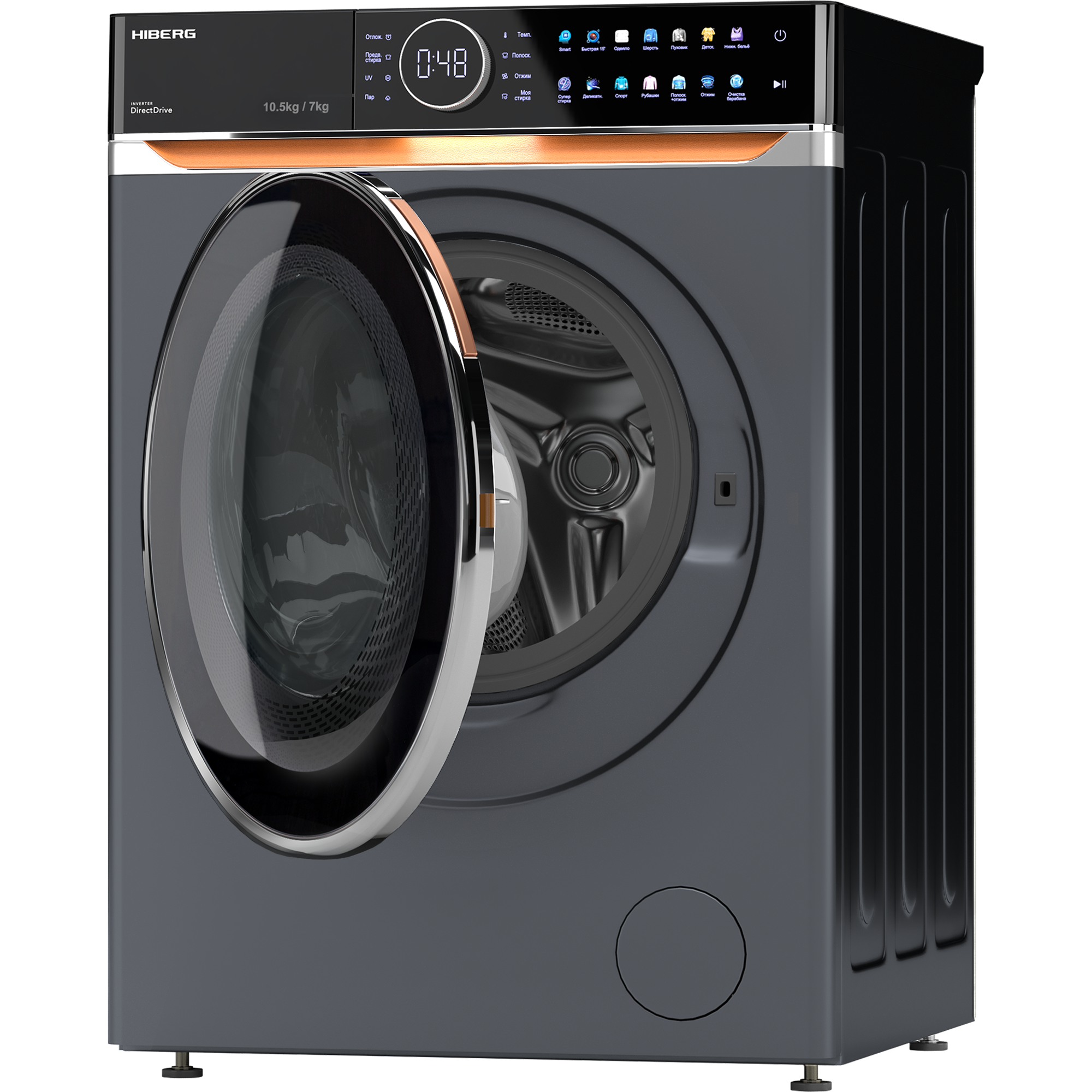 Купить Стиральная машина HIBERG i-DDQ10 - 10714 Sd — Фото 2