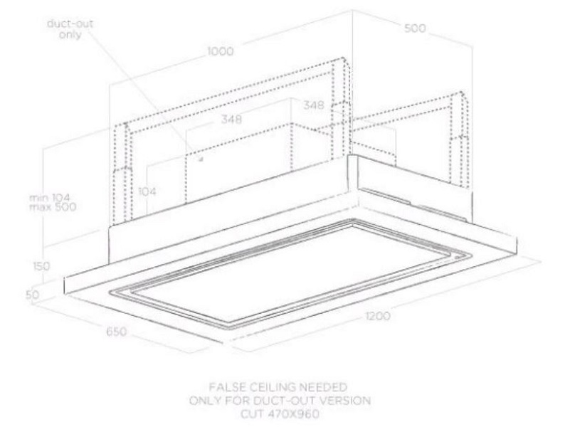 Купить Островная вытяжка ELICA LULLABY WOOD/F/120 — Фото 3