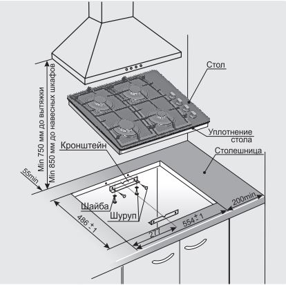 Купить Газовая варочная панель GEFEST СВН 2230 К10 — Фото 3