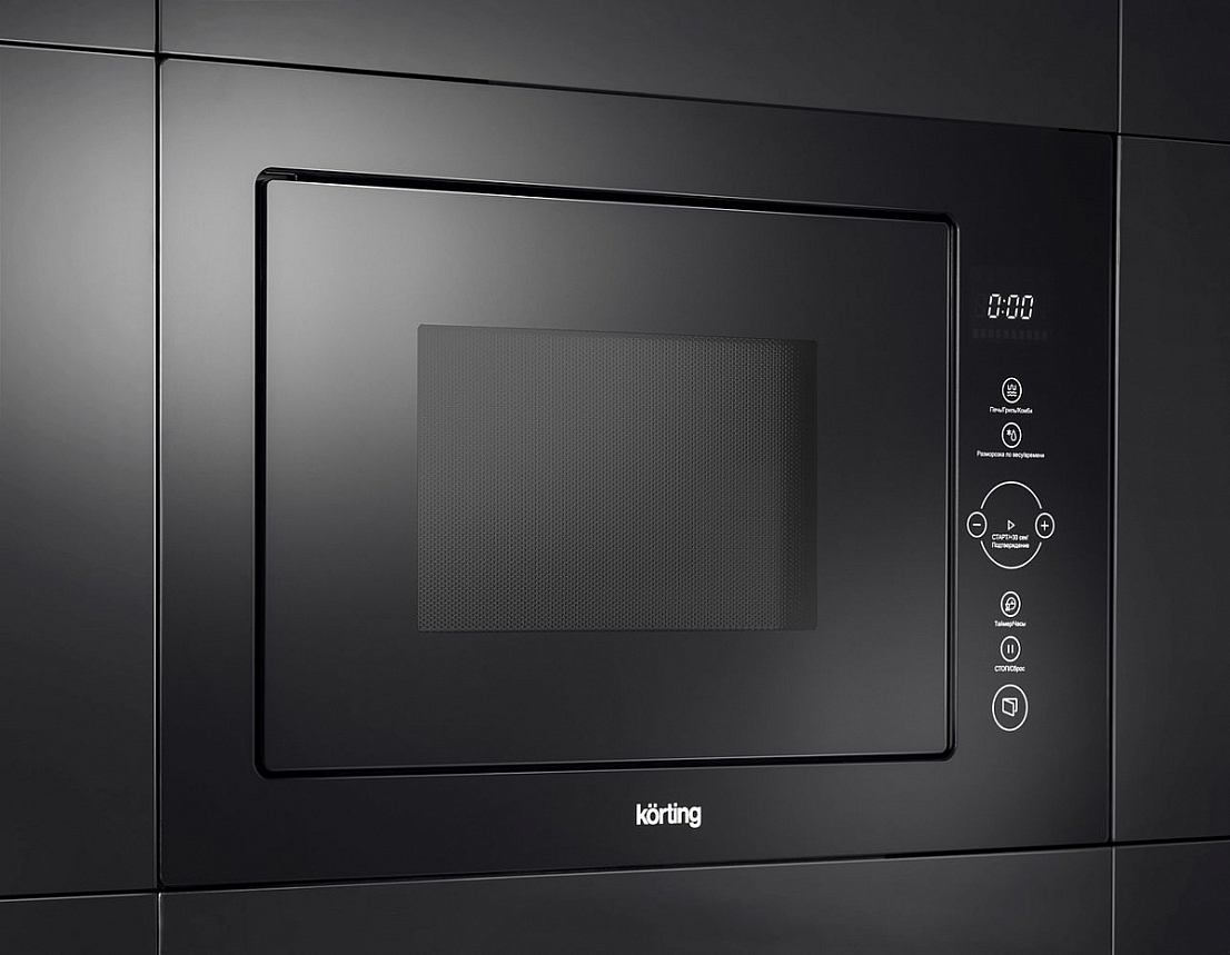 Купить Встраиваемая СВЧ печь KORTING KMI 825 TGN — Фото 2