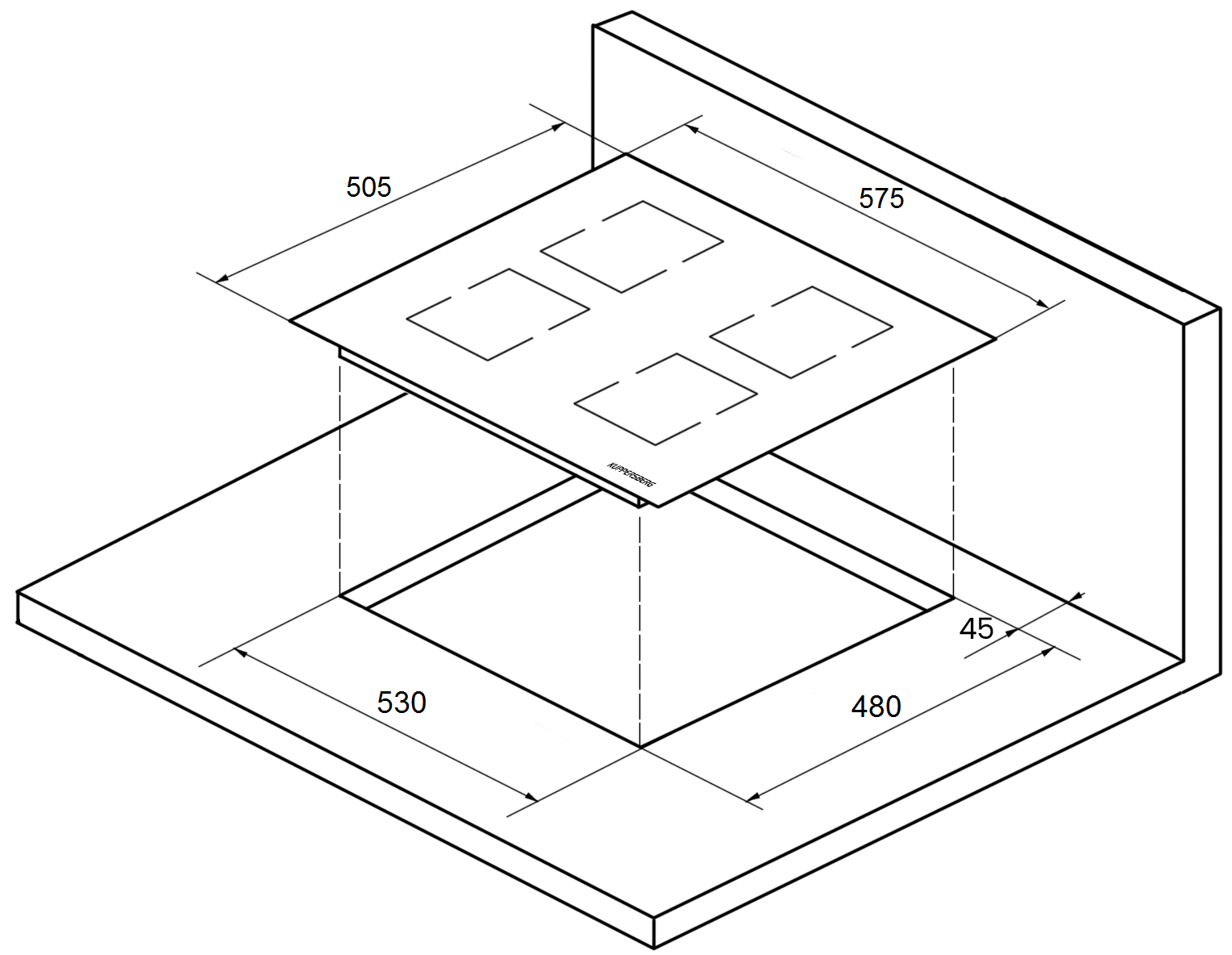 Купить Индукционная варочная панель KUPPERSBERG FA6IFW — Фото 4