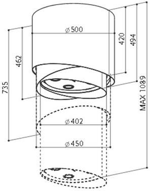 Купить Островная вытяжка FABER PAREO EVO PLUS — Фото 2