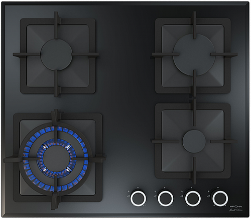 Газовая варочная панель KRONA CALORE 60 BL																		 — описание, фото, цены в интернет-магазине PT Stores