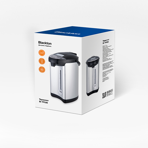 Купить Термопот Blackton Bt TP536 Черный-стальной — Фото 3