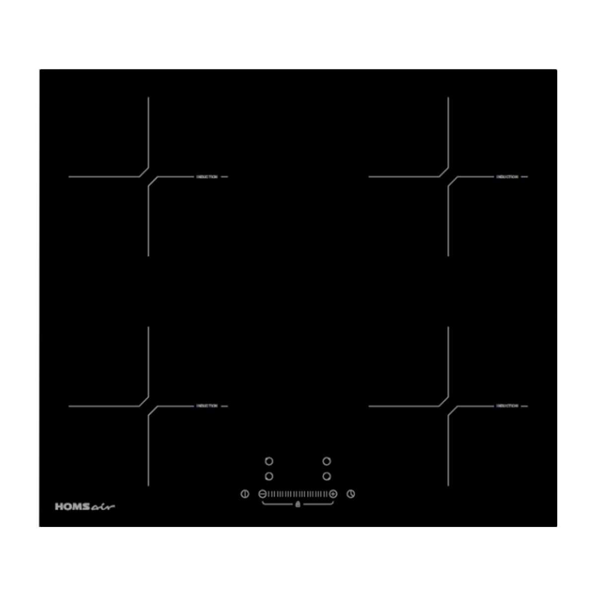 Индукционная варочная панель HOMSair HIY64BK																		 — описание, фото, цены в интернет-магазине PT Stores